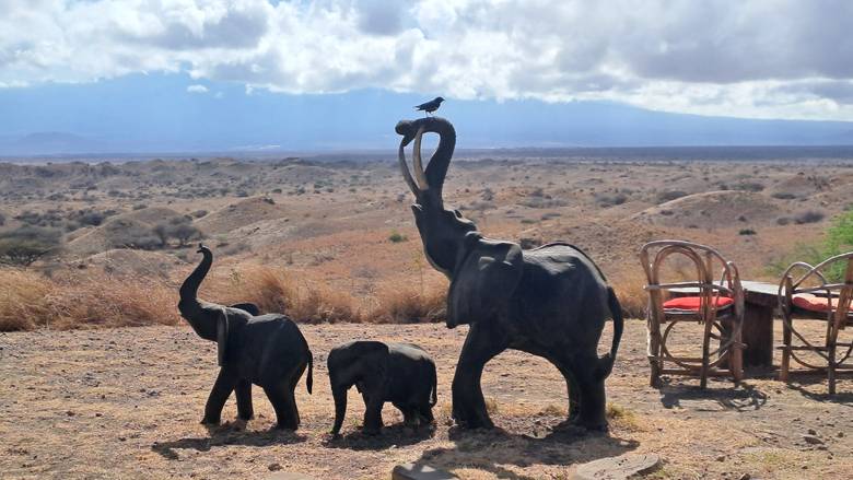 Smeštaj spolja u Masai Lodge-u